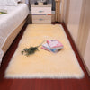 Plush soft bedroom rug