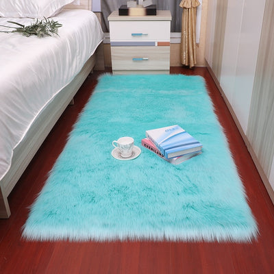 Plush soft bedroom rug