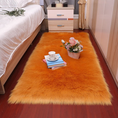 Plush soft bedroom rug