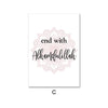 Pink Decorative Wall Art Canvas