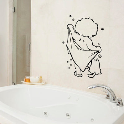 Shower Glass Door Stickers