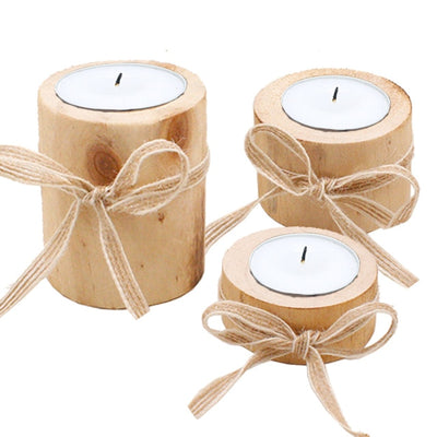 Creative Wooden Candle Holder