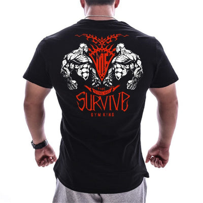 Men Bodybuilding T-shirt