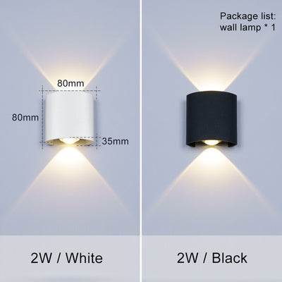 Aluminium LED Nordic Wall Lamp