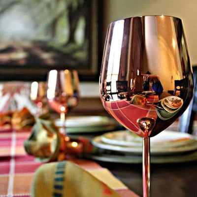 Stainless steel Wine Glasses