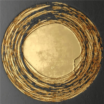 Abstract Gold Luxury Canvas Painting