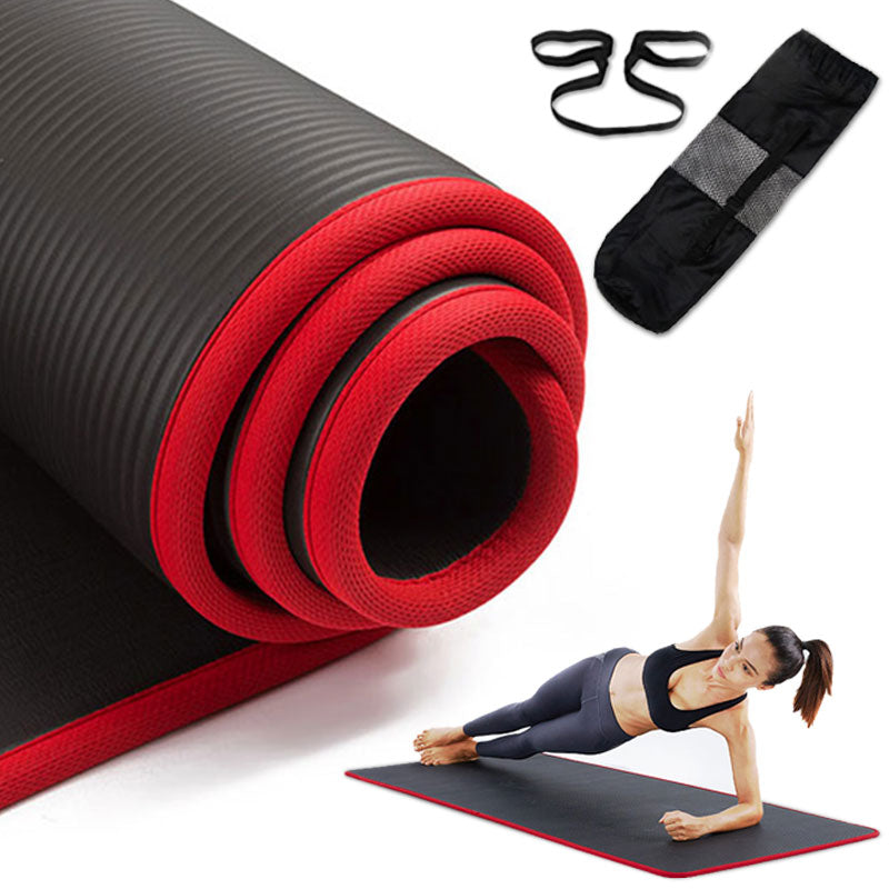 10mm Non-Slip Yoga Mat 183cm x 61cm