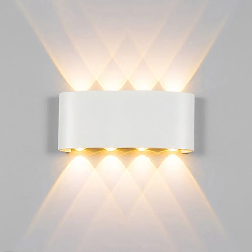 LED Wall Light - Outdoor Waterproof Garden Wall Lamp