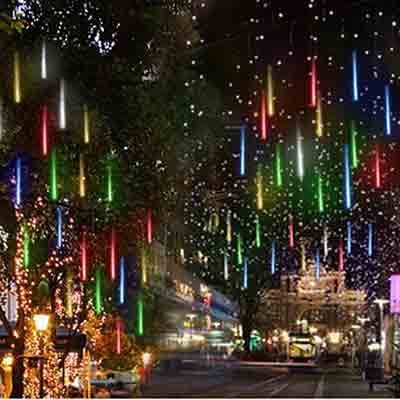 Solar LED Meteor Shower Rain Lights