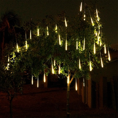 Solar LED Meteor Shower Rain Lights