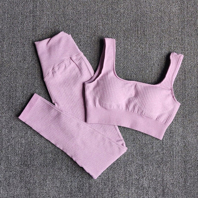 Seamless Fitness Yoga Suit