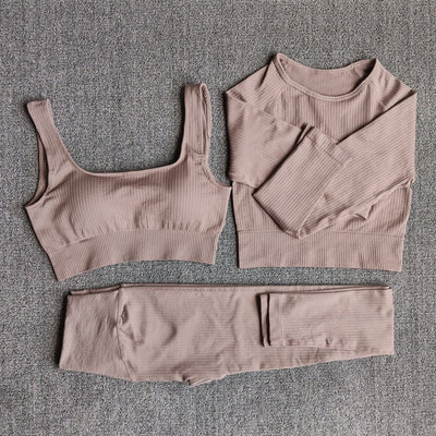 Seamless Fitness Yoga Suit