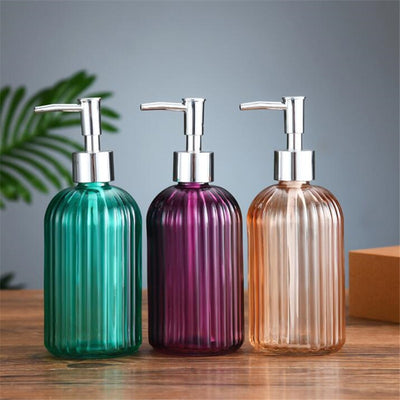 Soap Glass Hand Sanitizer Bottle