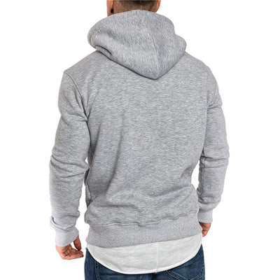 Mens Long Sleeve Autumn Spring Casual Hoodies