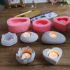 Candlestick Lotus Heart-shaped Holders