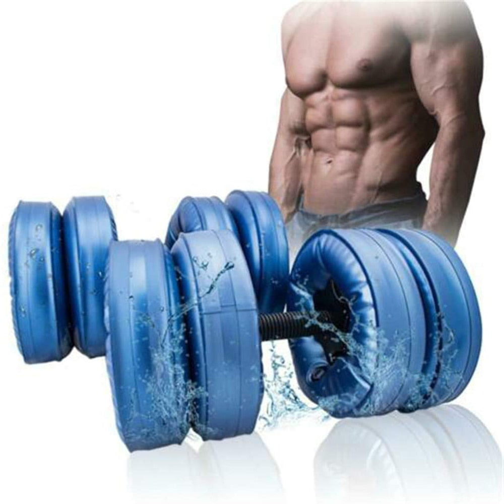 Water-Filled Dumbbells Set