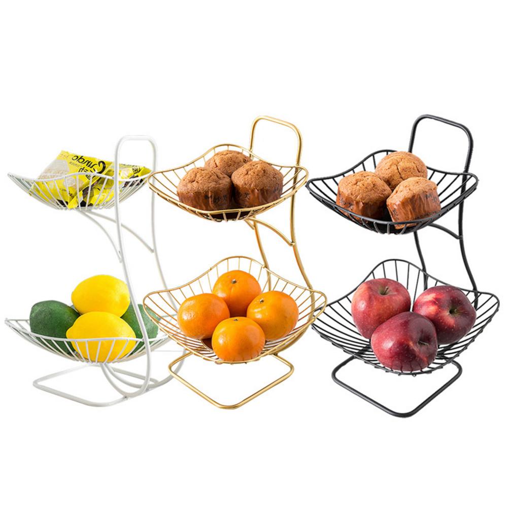 Beautiful Shape 2-Tier Fruit Basket