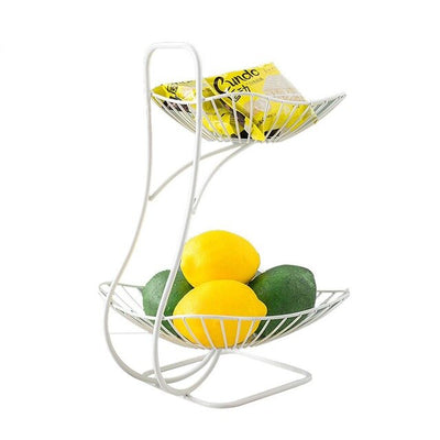 Beautiful Shape 2-Tier Fruit Basket