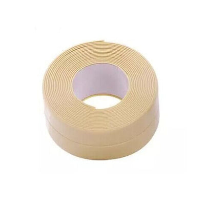 Bathroom Sealing Strip White PVC Tape - Self adhesive