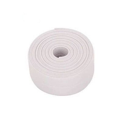 Bathroom Sealing Strip White PVC Tape - Self adhesive