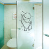 Shower Glass Door Stickers